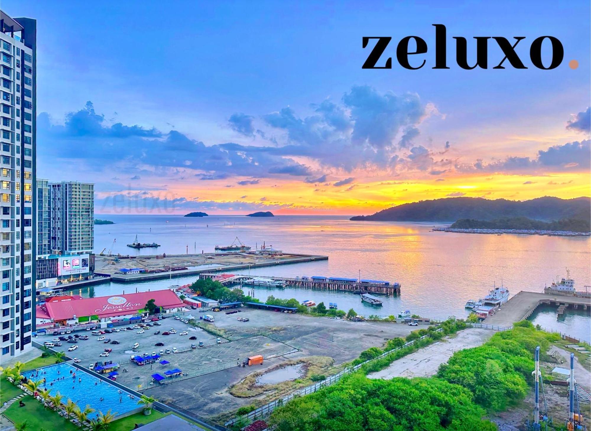 #6 Jesselton Quay City Pads Seaview By Zeluxo 코타키나발루 외부 사진